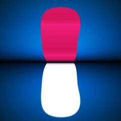 Colored paper for presentation or bookmark labels