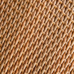 texture of synthetic rattan weave