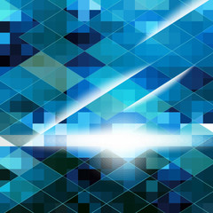 Abstract Background of geometric elements Vector illustration