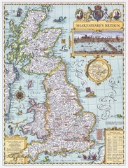 Britain old map