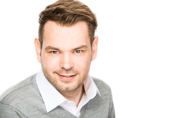 Business Man on white Background