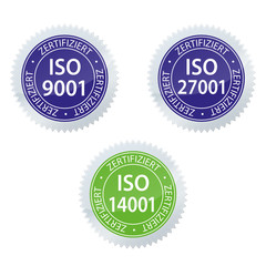 ISO 9001 14001 zertifiziert