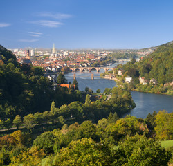 Fototapeta na wymiar Neckar Odenwald