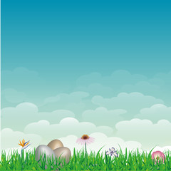 Fototapeta premium frohe ostern