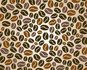 coffee background three color