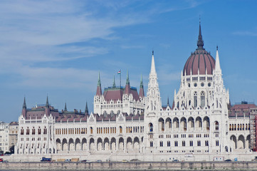 Parliament Building at Budapest, Hungary