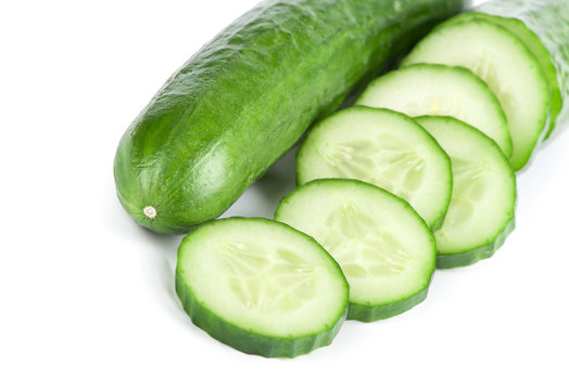 Cucumber and slices