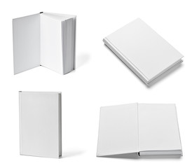 book notebook textbook white blank paper template