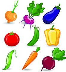 мультфильм овощей