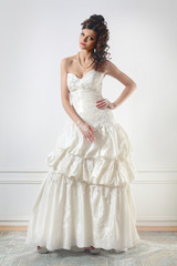 beautiful bride portrait