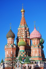 Fototapeta na wymiar Bazyli Cathedral, Plac Czerwony, Moskwa, Rosja.
