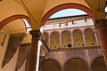 Ghisilardi Fava Palace. Bologna. Emilia-Romagna. Italy. © Mi.Ti.