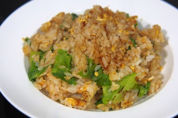 かにレタスチャーハン