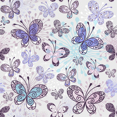 Spring seamless pattern