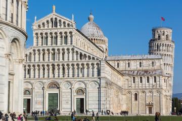 Pisa Leaning Tower and Piazza dei Miracoli