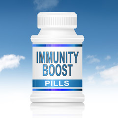 Immunity boost concept.