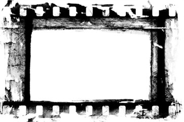 grunge filmstrip