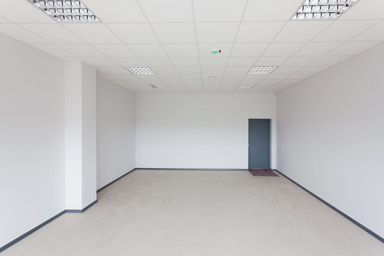 Unfinished building interior