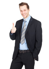 junger business mann