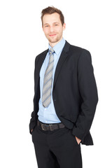 junger business mann