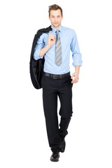 junger business mann