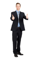 junger business mann