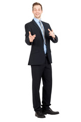 junger business mann