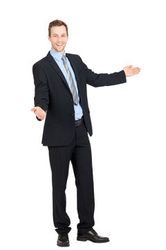 junger business mann