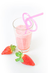 Erdbeermilch