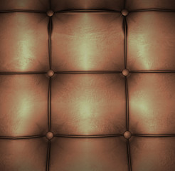 Naklejka premium Brown leather