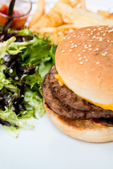 American burger