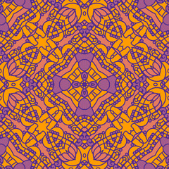 Vector square decorative design element