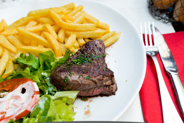 juicy steak beef