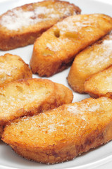 torrijas, typical spanish dessert for Lent and Easter