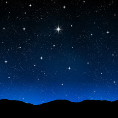 Fototapeta premium starry sky at night