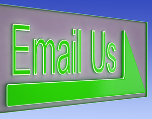 Email Us Button Showing Information Provider