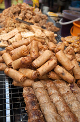 deep fried spring rolls