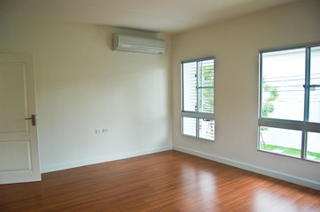 beautiful apartment, interior, big empty room