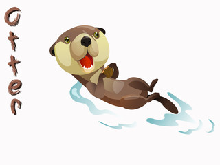 otter vector