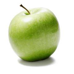 green apple isolated