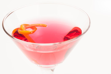 Pink Martini extreme close up