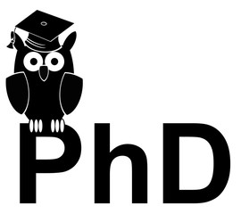PhD owl - study owl