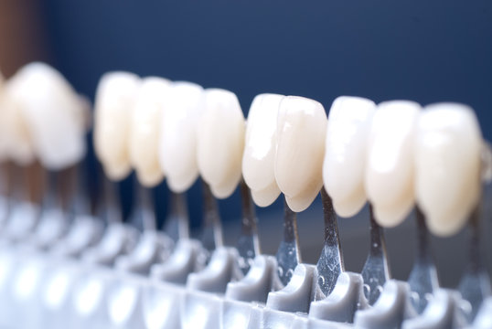 Farbmuster Z&auml;hne