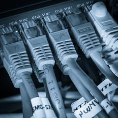 data storage hardware inside internet cloud center