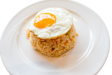 Fried rice and egg