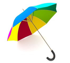 3d Rainbow umbrella