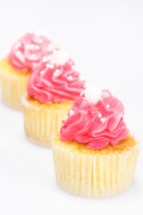 Party or pink cupcake