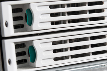 data storage hardware inside internet cloud center