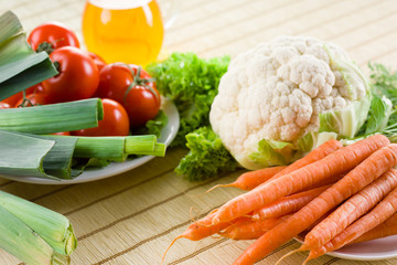 Vegetables. Food background