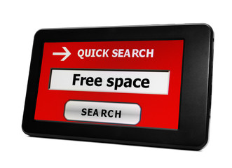 Search for free space